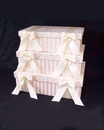 可愛いサテンのリボンが女性らしい素敵な収納ボックス ピンク Haruno インテリア小物 輸入家具の専門店 アピタス